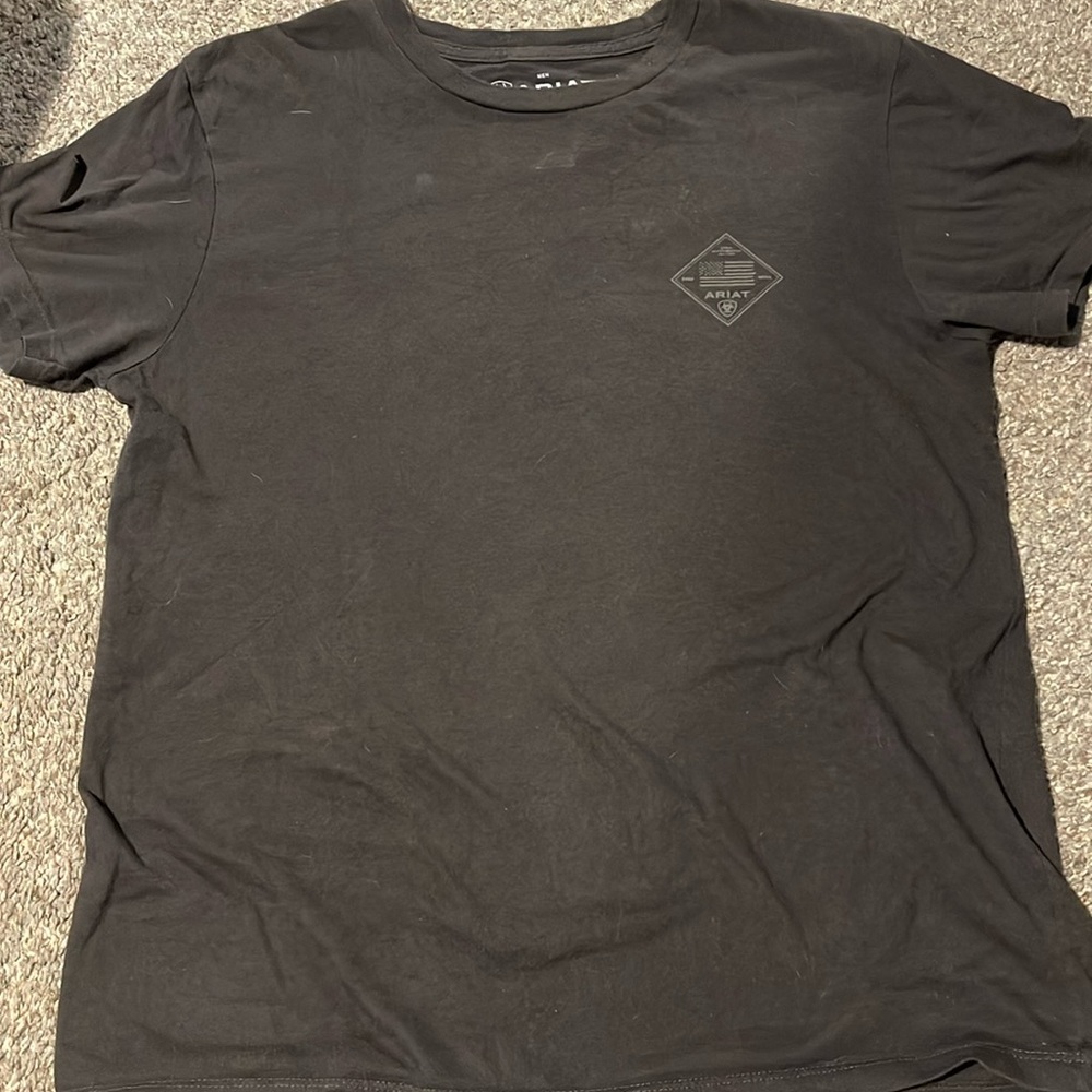 Black Ariat tshirt. Size small